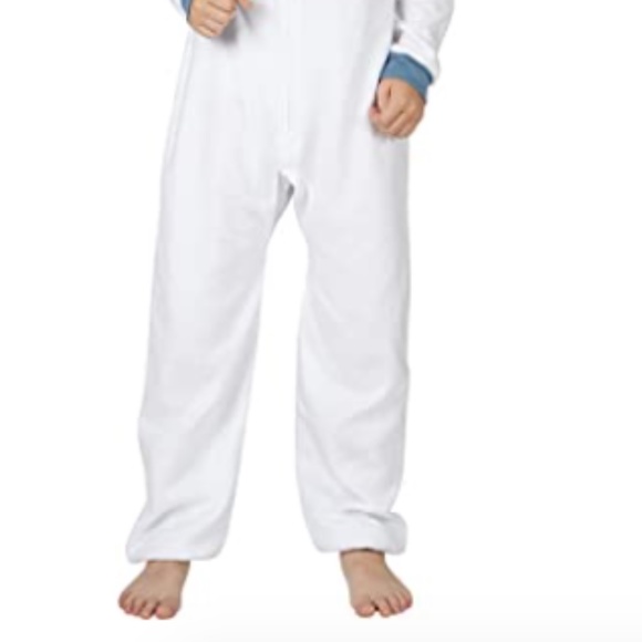 Smallfoot Migo One Piece Costume Pajama Set White - Picture 10 of 14